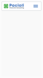 Mobile Screenshot of pacioliconsulting.com